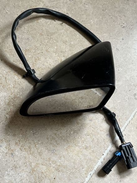 1984-1996 Corvette C4 LH heated POWER MIRR0R GM20287803 Used