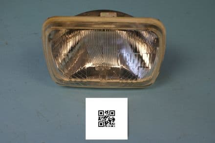 1984-1996 Corvette C4 LH Rule-of-Road Headlamp, Used Fair