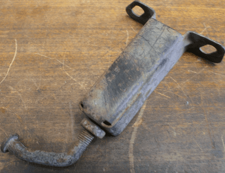 1984-1996 GM14051105 C4 ,Spare Wheel Carrier Bracket & Hook LH,GM/OEM,Used