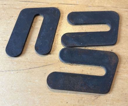 1984-1996 THREE C4, GM14060273 U-shape HOOD HINGE SHIMS 2mm. used