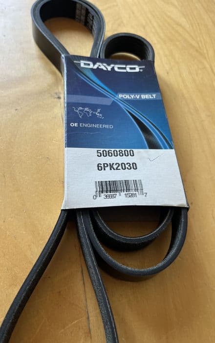 1984-2013 C4 C5 C6 Corvette,80" Serpentine Drive Belt,5060800,New