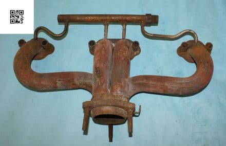 1984-85 10046140 C4 RH Exhaust Manifold, Used OK