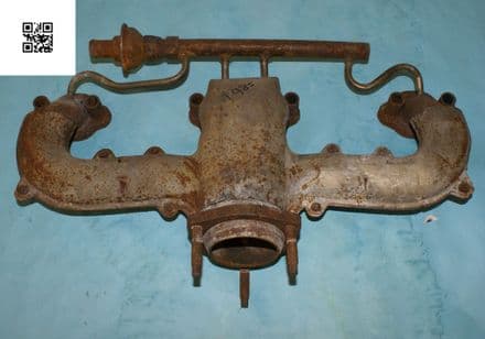 1984-85 C4 LH Exhaust Manifold with A.I.R. 10046139 Exhaust complete with A.I.R. Manifold, Used