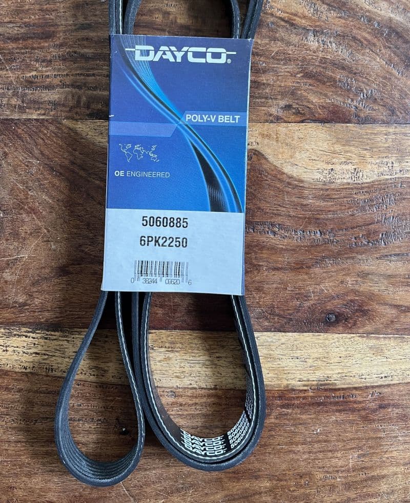 1984-87 C4 Corvette,Serpentine Belt,-88.5