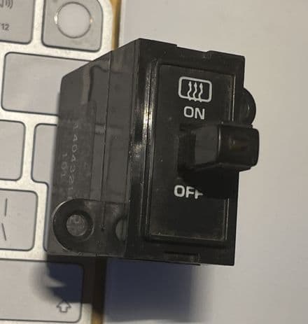 1984-89 CORVETTE C4, GM 14043218 rear defogger switch . untested. but nice used