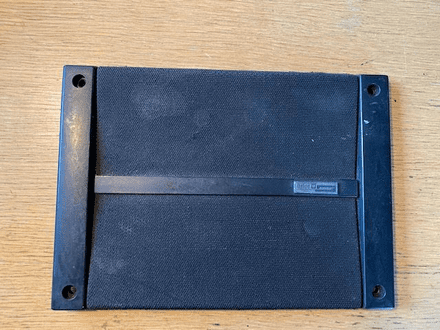 1984-89 rear Speaker Grille With Delco/Bose Decal, 14092707 used