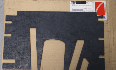 1984-96 C4 Control Arm Dust Shields (Pair), 602172,New