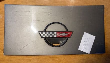 1984-96 C4 Corvette, Coupe fuel gas lid flap door GM 14047485