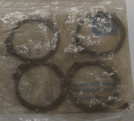 1984-96 C4 Corvette,Universal Joint Bearing and Flange Snap Ring Kit,GM 14079465,New