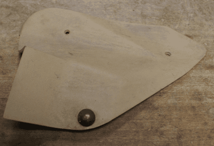 1984-96 Carpet Protector Panel At Gas Pedal,GM 14064503,Saddle,Used