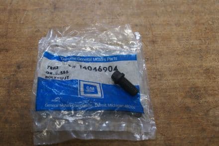 1984-96 Shaft U-Joint Retainer Strap Bolt,GM 14046904,New