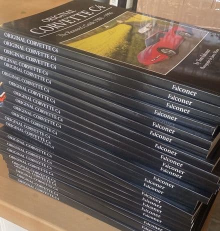 1984-99 WHOLESALE CARTON 25 copies book Original Corvette C4 1984 - 1996 by Tom Falconer 2024