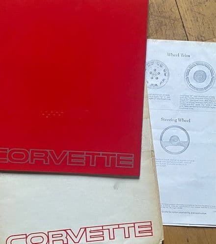 1984 C4 58 -page Brochure in Envelope B84B