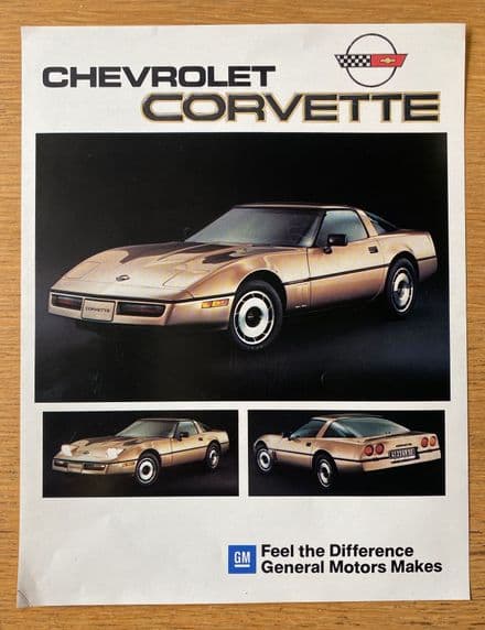 1984 FRENCH FRANCAIS C4 EURO EXPORT 2 -page single sheet Brochure B84 EF