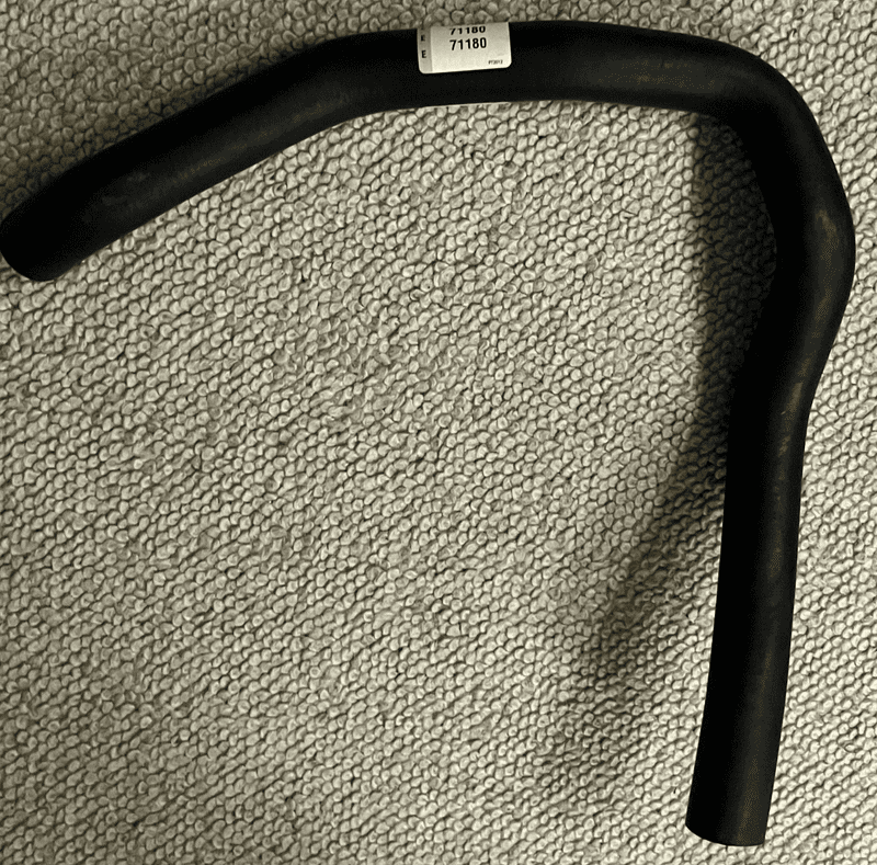 1984 only Radiator Coolant upper top HOSE ,  Dayco. 71180