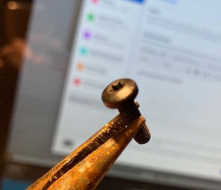 1985-1990 Corvette C4 distributor cover 3-screw torx bolt set 14082425x3