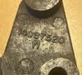 1985-1991 Corvette C4,Aluminium SMOG PUMP BRACKET  GM 14087520, Used