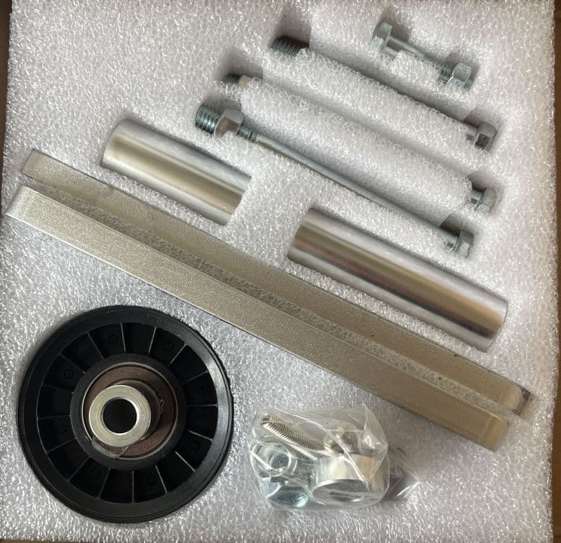 1985-1991 Corvette C4,Aluminium SMOG PUMP  ELIMINATOR IDLER & PULLEY, NEW