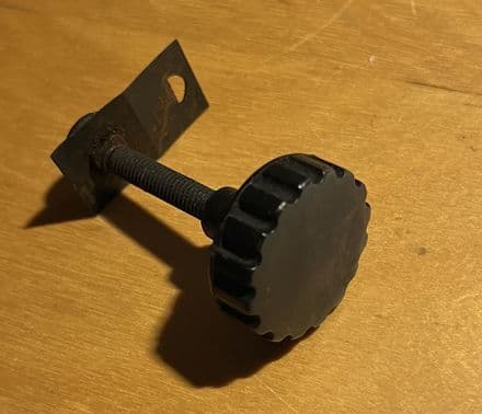 1985-89 C4 Corvette,  air intake knurled RETAINER & SCREW GM 14090619 & GM 14084405 Original Used