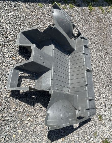 1986-1989 C4 Corvette, GM 14092669 Y67 Convertible Fibreglass REAR FLOOR PANEL , PAN OEM,NOS,New