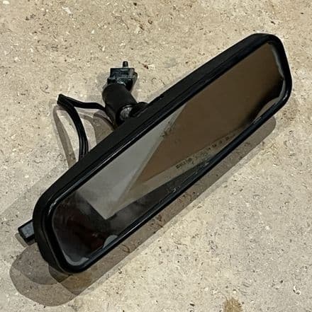 1986-1989 Corvette C4, GM10123004 Inside MIRROR inc tested maplights USED patinated glass