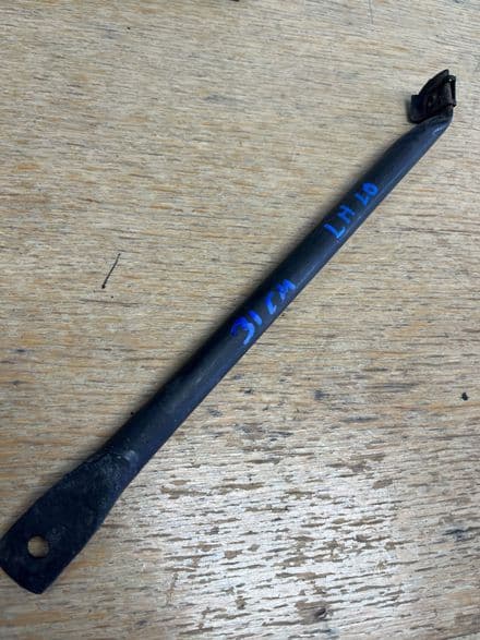 1986-1990 C4 Corvette 31cm 12.25" , LH lower Bumper brace used