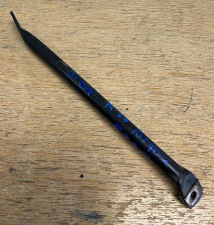 1986-1990 C4 Corvette 31cm 12.25" , RH lower Bumper brace used