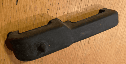 1986-1990 GM14081868 Insulator Rubber cushion C4 Radiator & Condenser Support RH used