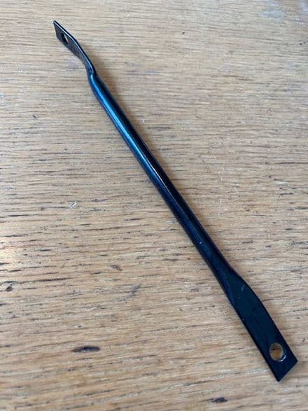 1986-1992 C4 Corvette conv ,Rear LH upper Bumper brace 16.5 " CA 39127