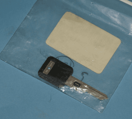 1986-1996 Corvette C4 Single Sided VATS Key #12, 6.01 Ω GM 26019402, new