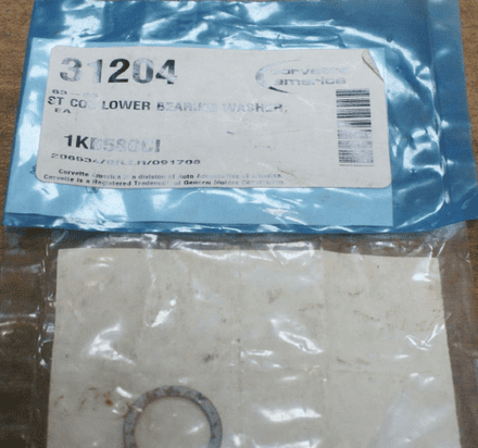 1986-66 Steering Column Lower Bearing Washer/Spring Collar,31204 Corvette America,New