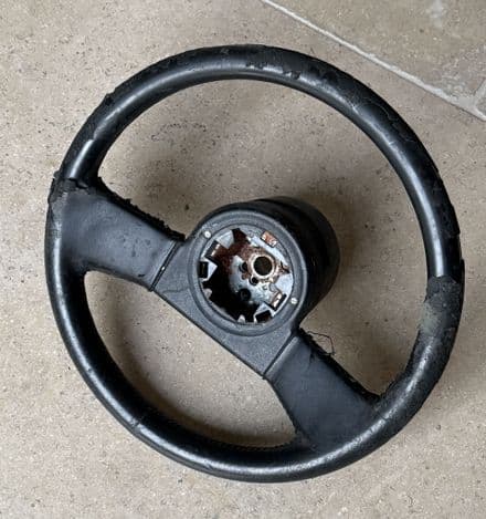 1986-89 GM 17983971 'fat' Steering wheel Corvette for re-covering