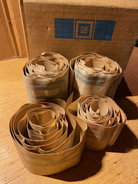 1986 INDY PACE CAR Corvette 4-DECAL SET 10050935, 10050936, 10050939, 10050940