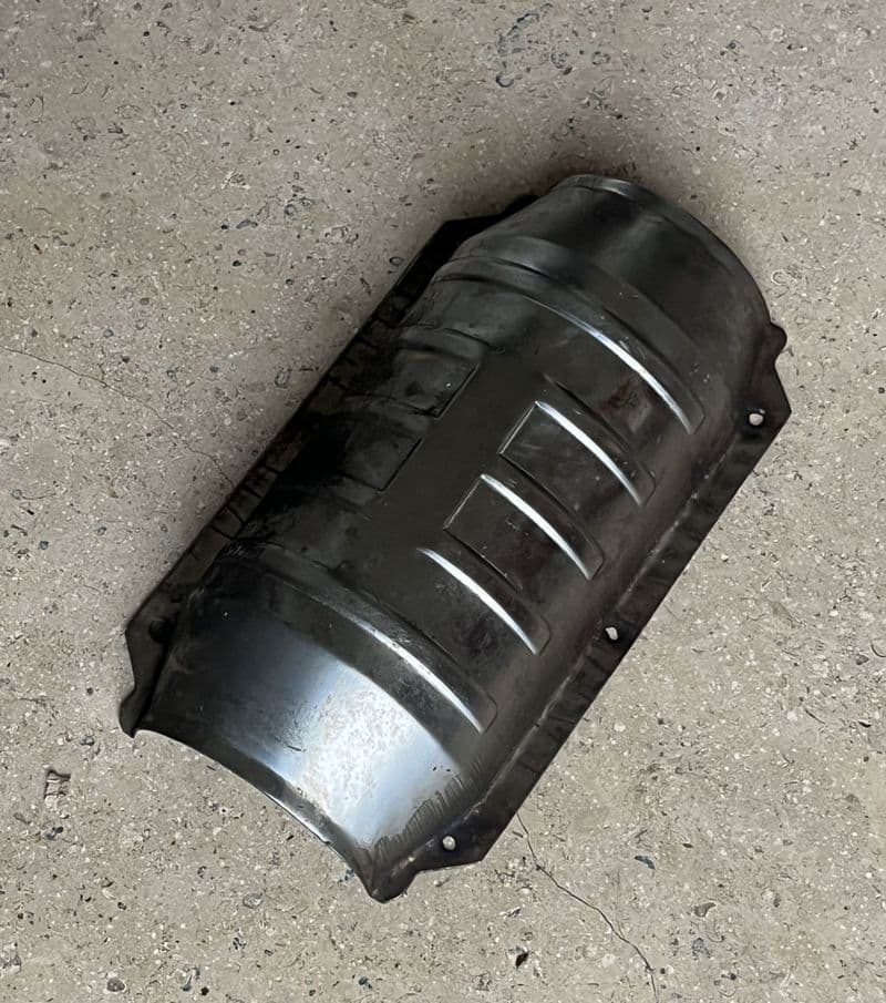 1987-1991 Corvette C4  front  Y-Pipe pre-cat Stainless CASE COVER  Used