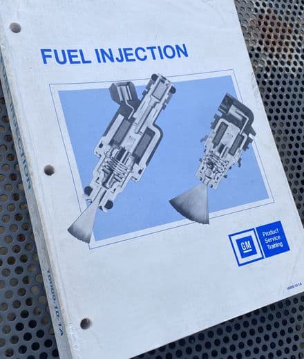 1987 GM OEM Manual 16009.10-1A 1987 GM Fuel Injection, Corvette TPI, Tuned Port Injection