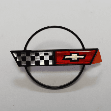 1988-1989 C4 Corvette,Hub Cap Emblem,GM 10055342, NOS New