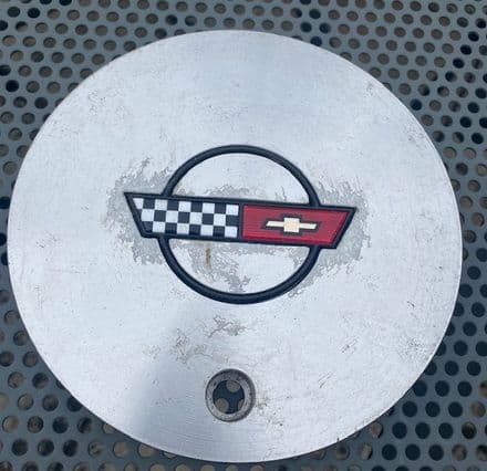 1988-1989 C4 Corvette,Wheel Centre Cap for 17" Wheels, GM 10055340,Used Good inc seal