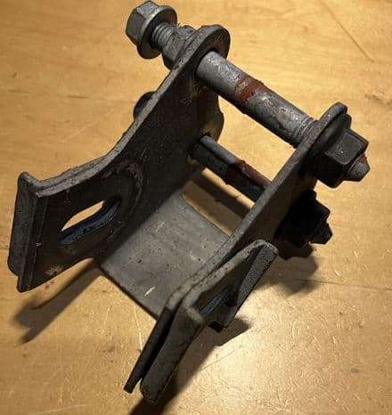 1988-1996 C4 GM 10097802 Corvette lower adjusting BRACKET inc 2 bolts Used