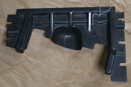 1988 - 1996  C4 LH Driver side Front Center  Wheelhouse Panel gm14104003 used