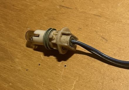 1988-1996 Corvette C4 Lamp Socket Marker Delco LS13 GM12083007, used