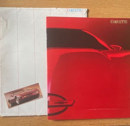 1988 C4 28 -page + 2 gatefolds Brochure in OEM envelope B88