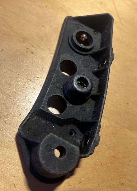 1989 -1996 C4 Left hand dr side GM14105193 header top screen lock roof receiver adapter used