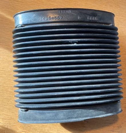 1990-1995 C4 Corvette ZR1 LT5,Air Cleaner FLEX DUCT 14104557 ,Used