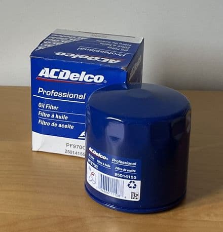 1990-1995 Corvette C4 ZR1 LT5  Only Oil Filter, AC Delco PF970C, New