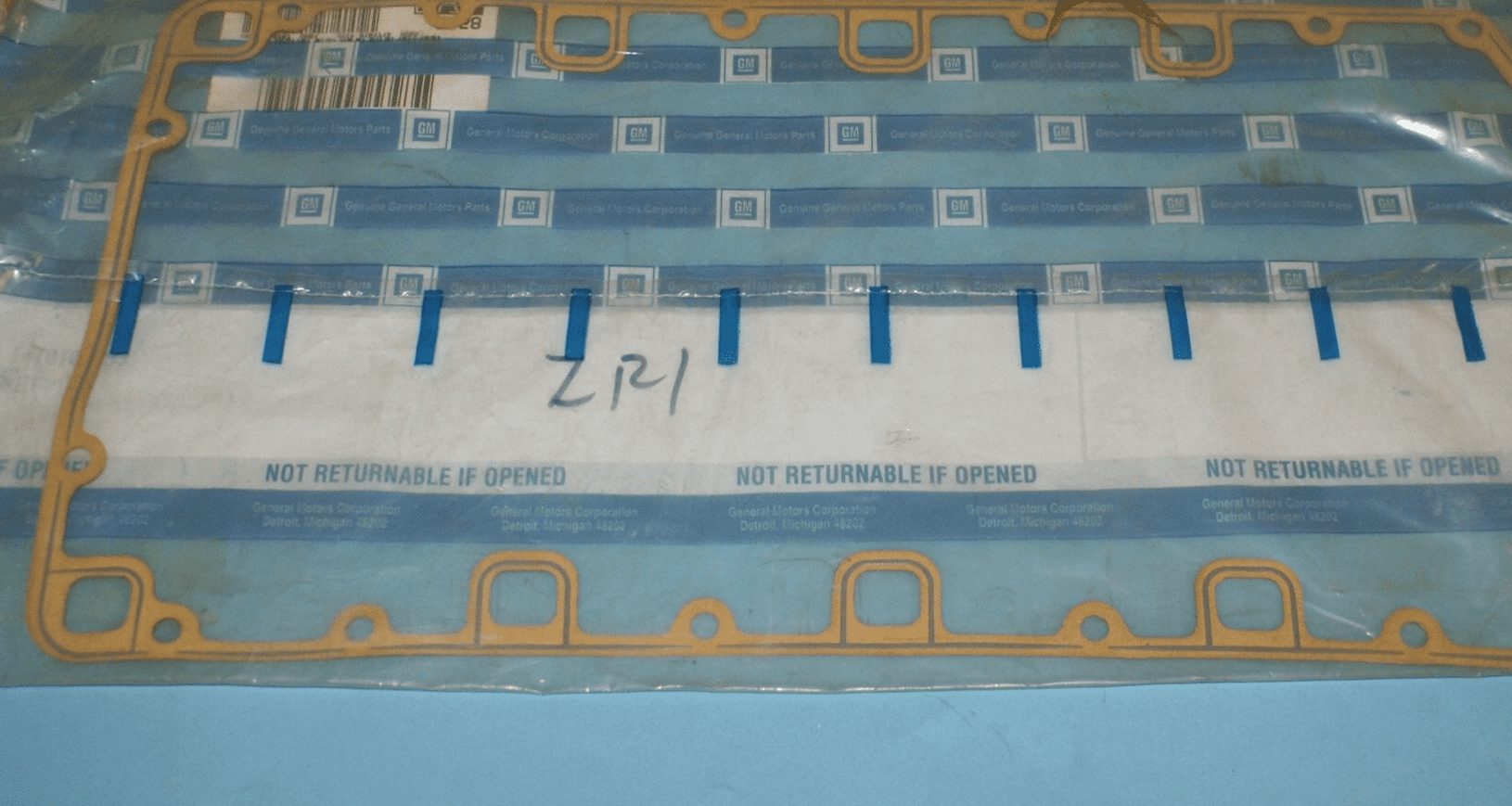 19901995 Corvette C4 ZR1 Oil Pan Gasket GM 10106193 New