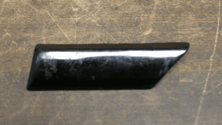 1991-1996 C4 Corvette,Rear Qtr Panel Front Moulding LH,Black,GM 10146489,Used