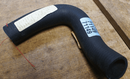 1992-94 Radiator Hose, top Upper-Pipe to Radiator, Dayco 71149 B,New