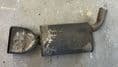 1992-96   Left Rear C4  exhaust Muffler Silencer,  GM 10255648  Used OK