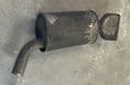 1992-96   Left Rear C4  exhaust Muffler Silencer,  GM 10255648  Used OK