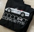 1992 C4  Corvette '1,000,000th' Embroidered  Black Jacket .Very Large USA XL ,like UK  XXXL. new